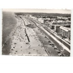 SAINT-JEAN-de-MONTS: la promenade du remblai et la plage vue aérienne 10x15 - très bon état