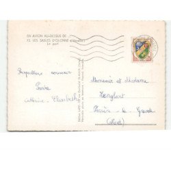 LES SABLES D'OLONNE: le port vue aérienne 10x15 - très bon état