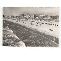SAINT-JEAN-de-MONTS: la plage vue aérienne 10x15 - très bon état