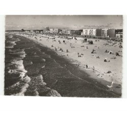 SAINT-JEAN-de-MONTS: la plage vue aérienne 10x15 - très bon état