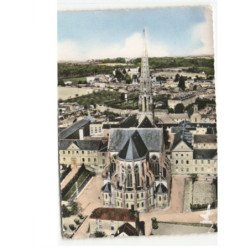 SAINT-LAURENT-sur-SEVRE: la chapelle des soeurs de la sagesse vue aérienne 10x15 - état