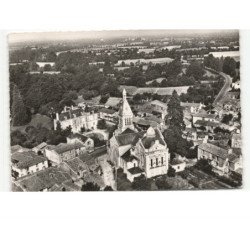 SAINT-SULPICE-le-VERDON: l'église vue aérienne 10x15 - très bon état