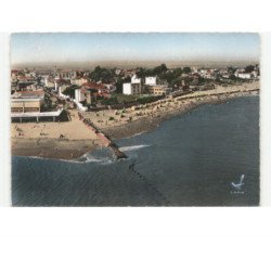 LA TRANCHE-sur-MER: la plage vue aérienne 10x15 - très bon état