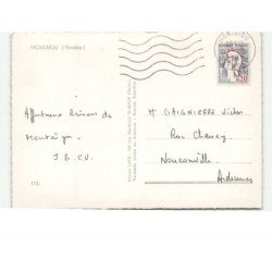 MONTAIGU: souvenir de ... vue aérienne 10x15 - très bon état