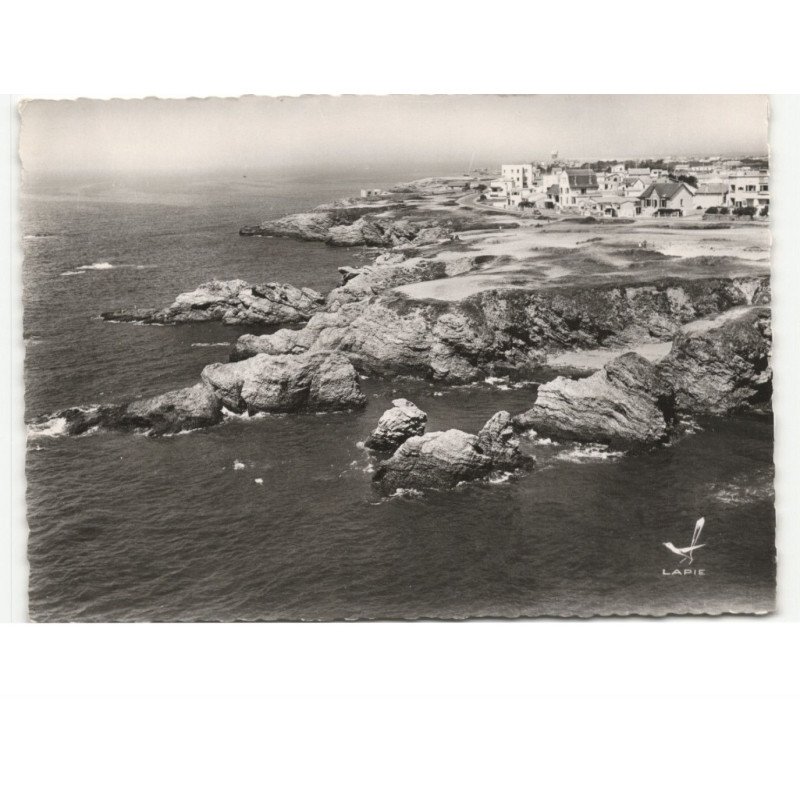 SION-sur-L'OCEAN: la corniche vue aérienne 10x15 - très bon état