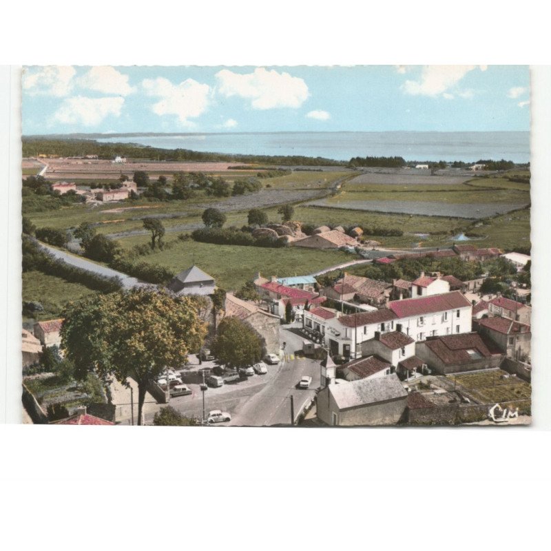 SAINT-VINCENT-sur-JARD: vue générale vue aérienne 10x15 - très bon état