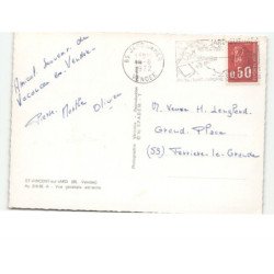 SAINT-VINCENT-sur-JARD: vue générale vue aérienne 10x15 - très bon état