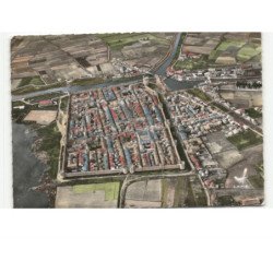 AIGUES-MORTES: vue générale vue aérienne 10x15 - très bon état