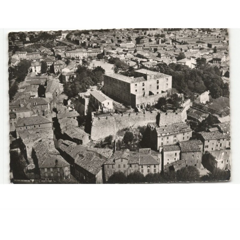 ALES: le fort vauban vue aérienne 10x15 - très bon état