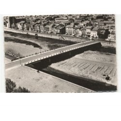 ALES: le pont neuf vue aérienne 10x15 - très bon état