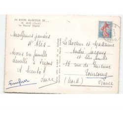 ALES: le nouvel hôpital vue aérienne 10x15 - très bon état