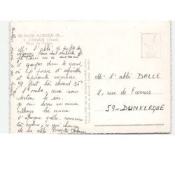 CONNAUX: place de l'église vue aérienne 10x15 - très bon état