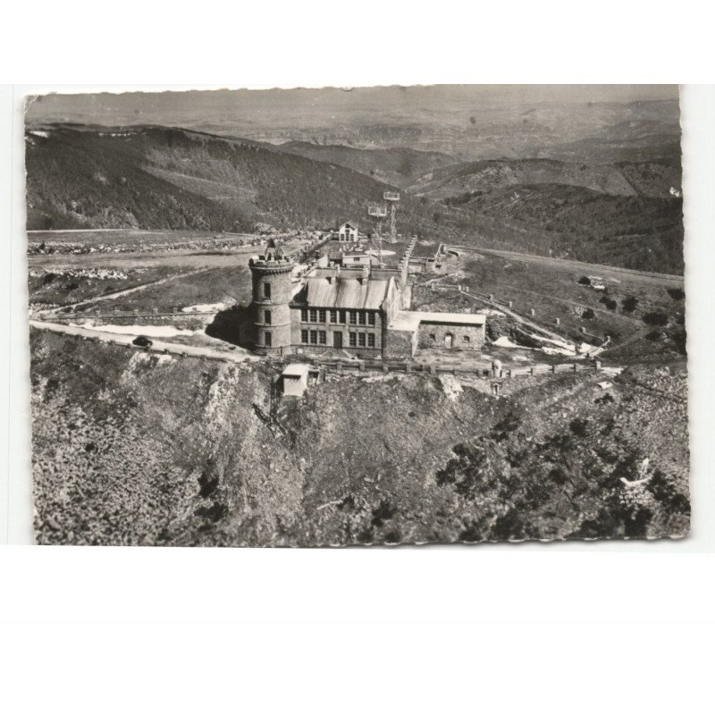 MONT-AIGOUAL: l'observatoire météorologique vue aérienne 10x15 - très bon état