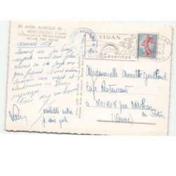 MONT-AIGOUAL: l'observatoire météorologique vue aérienne 10x15 - très bon état