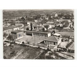 MOULEZAN: le groupe scolaire vue aérienne 10x15 - très bon état