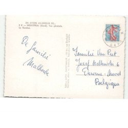 MONTFRIN: vue générale, le gardon vue aérienne 10x15 - très bon état
