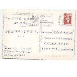 NAVACELLES: vue aérienne 10x15 - très bon état