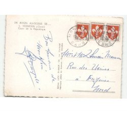 MONTFRIN: cours de la république vue aérienne 10x15 - très bon état