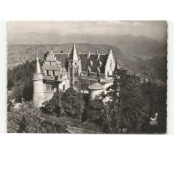 MONTDARDIER: château de saporta vue aérienne 10x15 - très bon état