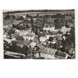 ORCHAMPS: bas du bourg, la rue basse vue aérienne 10x15 - très bon état