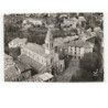SAINT-AMBROIX: place de l'église vue aérienne 10x15 - très bon état