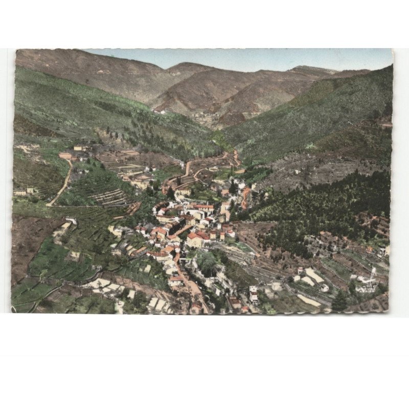 SAINT-ANDRE-de-VALBORGNE: vue panoramique vue aérienne 10x15 - état