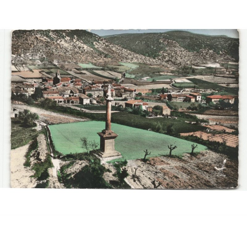 SAINT-ANDRE-de-ROQUEPERTUIS: la madone vue aérienne 10x15 - état