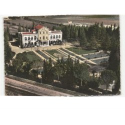 VERGEZE: château de la source perrier vue aérienne 10x15 - état