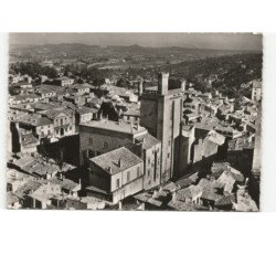 UZES: la tour bermonde, donjon du duché vue aérienne 10x15 - très bon état