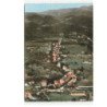 CHAMBORIGAUD: vue générale, l'enfilade du village, au fond, les monts des cévennes vue aérienne 10x15 - très bon état