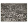 LE GRAND' COMBE: les boulevards et place J. Jaurès vue aérienne 10x15 - très bon état