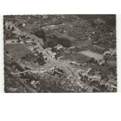 LASALLE: la ville au 1er plan, le pont vieux et le quartier la croix vue aérienne 10x15 - très bon état