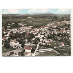 LEZAN: vue générale vue aérienne 10x15 - très bon état