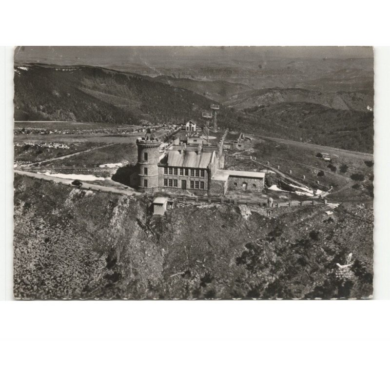 MONT AIGOUAL: l'observatoire météorologique vue aérienne 10x15 - très bon état