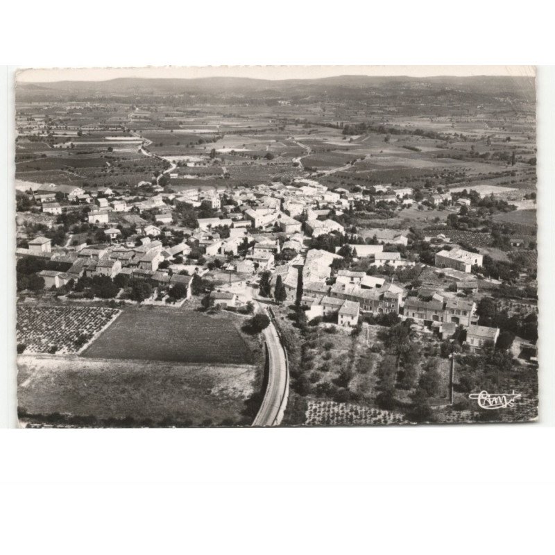 LEDIGNAN: vue aérienne 10x15 - très bon état