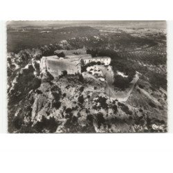 REMOULINS: le village, pont et vallée du gardon vue aérienne 10x15 - très bon état