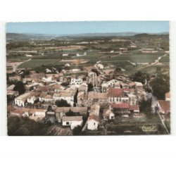 SAINT-JULIEN-de-PEYROLAS: vue générale vue aérienne 10x15 - très bon état