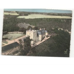 GONFREVILLE L'ORCHER: le château vue aérienne 10x15 - très bon état