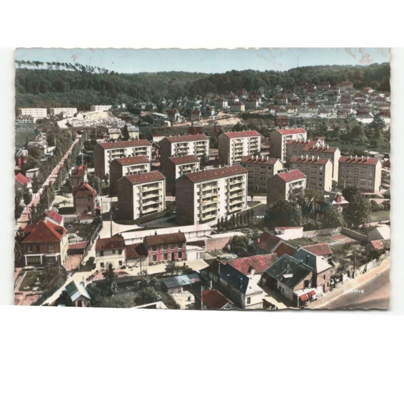 GRAND-COURONNE: cités de la gare vue aérienne 10x15 - très bon état