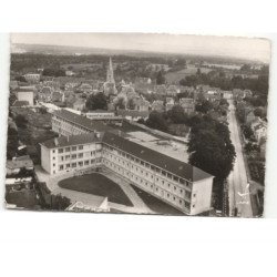 FORGES-les-EAUX: le groupe scolaire saint-exupéry vue aérienne 10x15 - très bon état