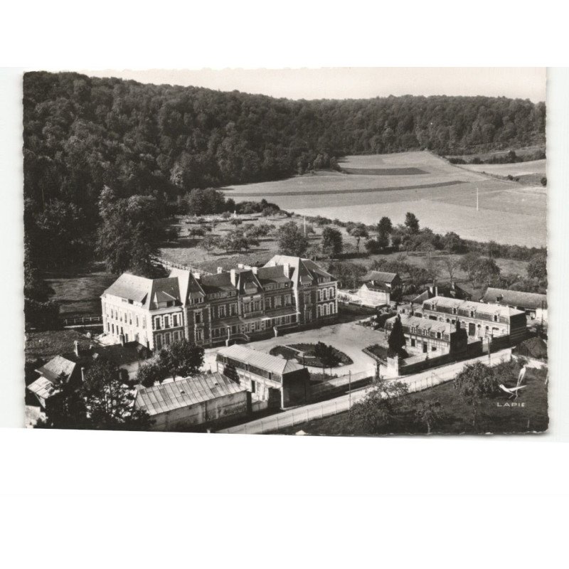 GUIMERVILLE: le castel saint-joseph maison de retraite vue aérienne 10x15 - très bon état