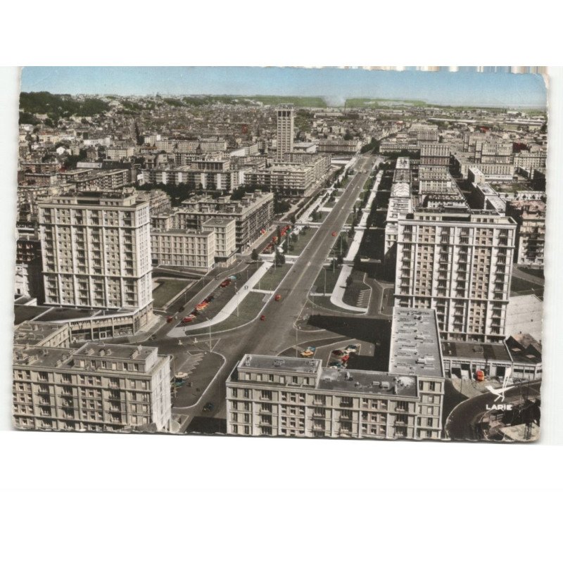 LE HAVRE: vue aérienne 10x15 - état