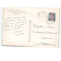 LE HOULME: vue générale vue aérienne 10x15 - très bon état