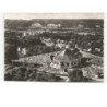 JUMIEGES: l'église et au fond l'abbaye M.H. du XIIe siècle vue aérienne 10x15 - très bon état