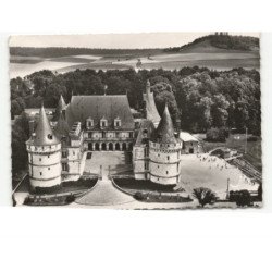 MESNIERES-en-BRAY: le château vue aérienne 10x15 - très bon état