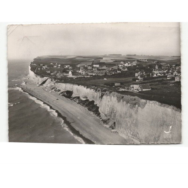 MESNIL-VAL: les falaises vue aérienne 10x15 - état