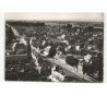 LE MESNIL-ESNARD: route de paris et vue d'ensemble au fond le relais de télévision vue aérienne 10x15 - très bon état