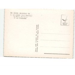 LA LONDE: la mairie les écoles et vue d'ensemble vue aérienne 10x15 - très bon état