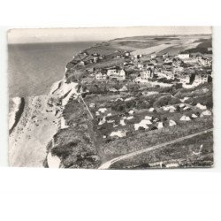 MESNIL-VAL: le camping et la plage vue aérienne 10x15 - très bon état