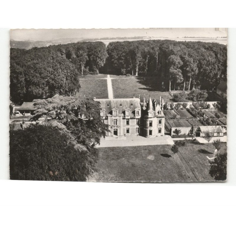 MIROMESNIL: château vue aérienne 10x15 - état